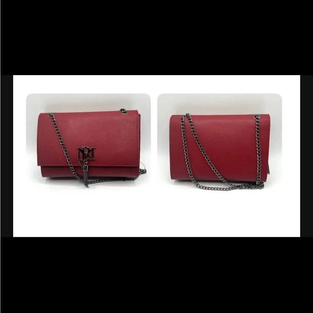 Mischka Badley Cross Body Bag w/ shoulder strap
Red Vegan Leather, Super Nice!